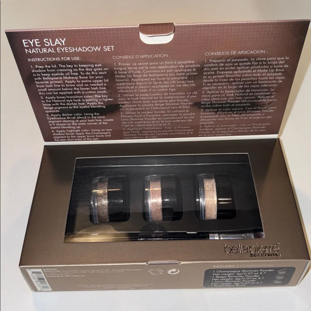 BELLAPIERRE Cosmetics, Eye Slay eyeshadow kit. NIB.